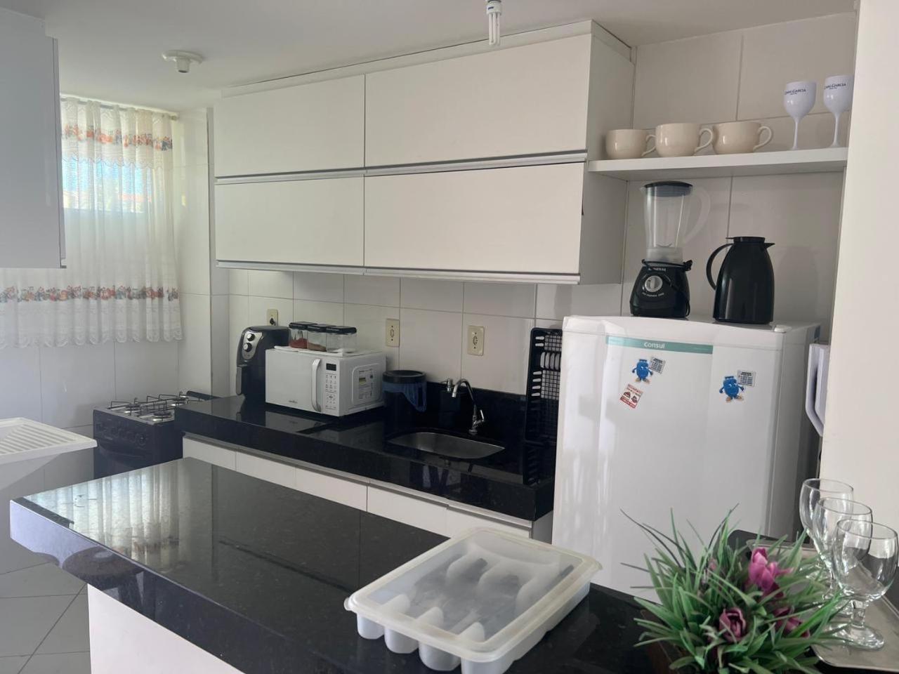 Apartmán Mar E Sol Residencial 2 Quartos C Ar Condicionado,500 Metros Da Praia De Jacuma Conde  Exteriér fotografie