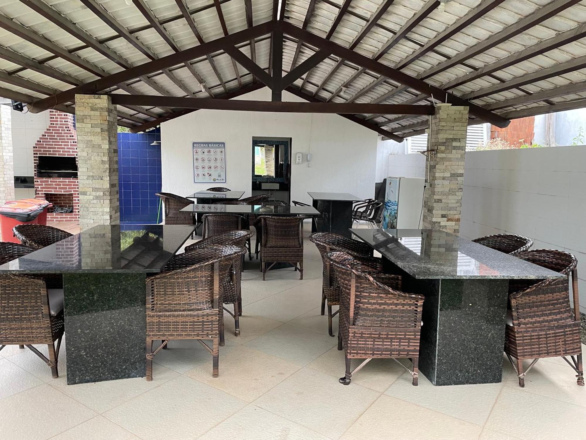 Apartmán Mar E Sol Residencial 2 Quartos C Ar Condicionado,500 Metros Da Praia De Jacuma Conde  Exteriér fotografie