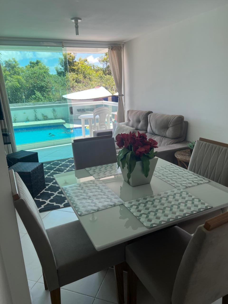 Apartmán Mar E Sol Residencial 2 Quartos C Ar Condicionado,500 Metros Da Praia De Jacuma Conde  Exteriér fotografie