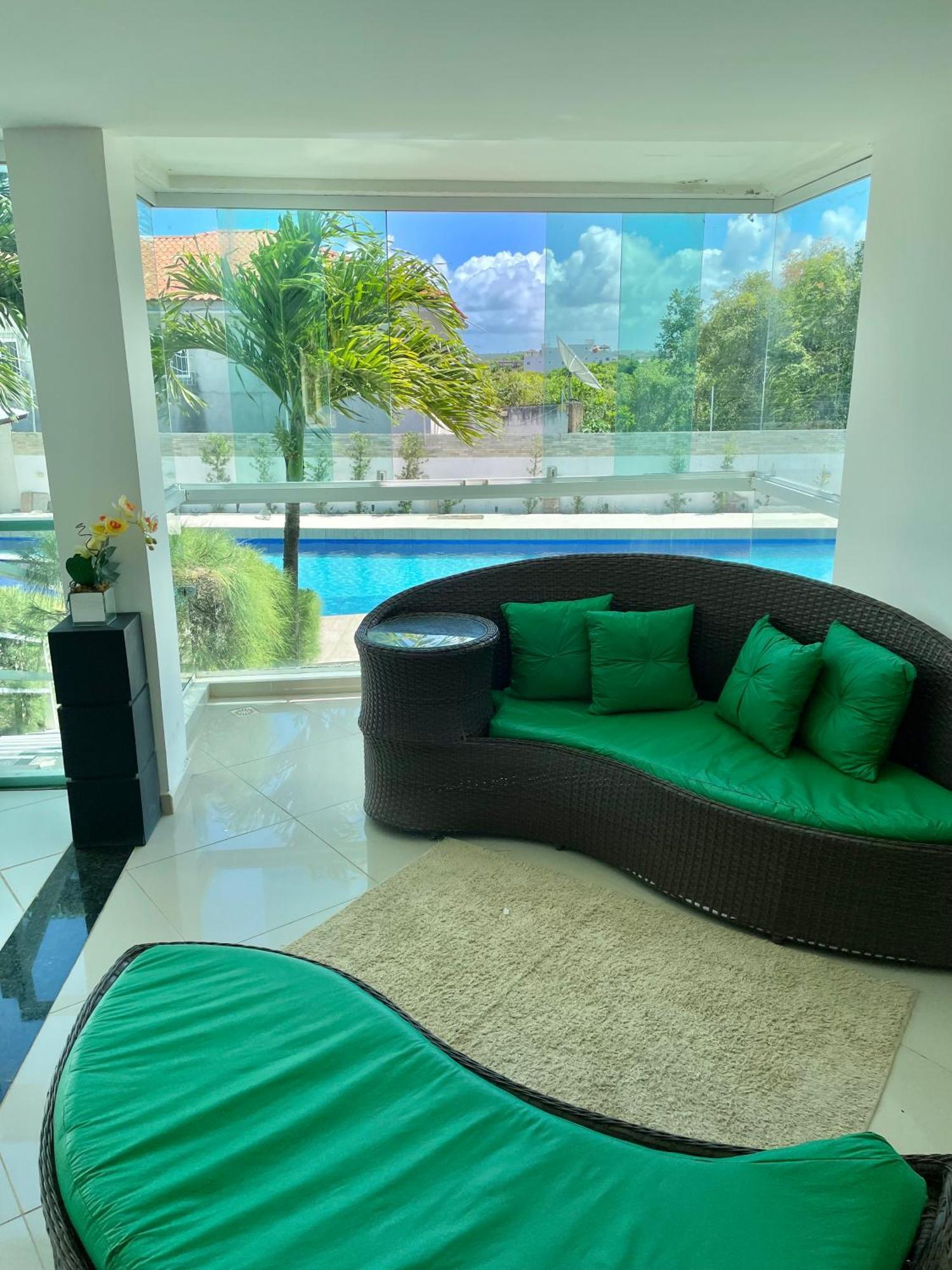 Apartmán Mar E Sol Residencial 2 Quartos C Ar Condicionado,500 Metros Da Praia De Jacuma Conde  Exteriér fotografie